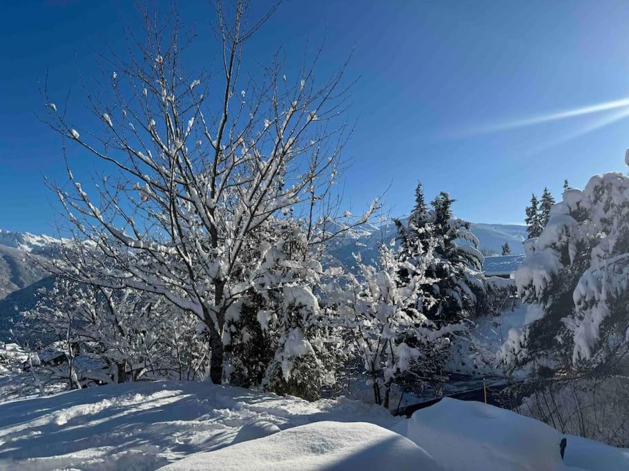 New: Appartement Refait A Neuf Avec Vue! Crans-Montana Buitenkant foto