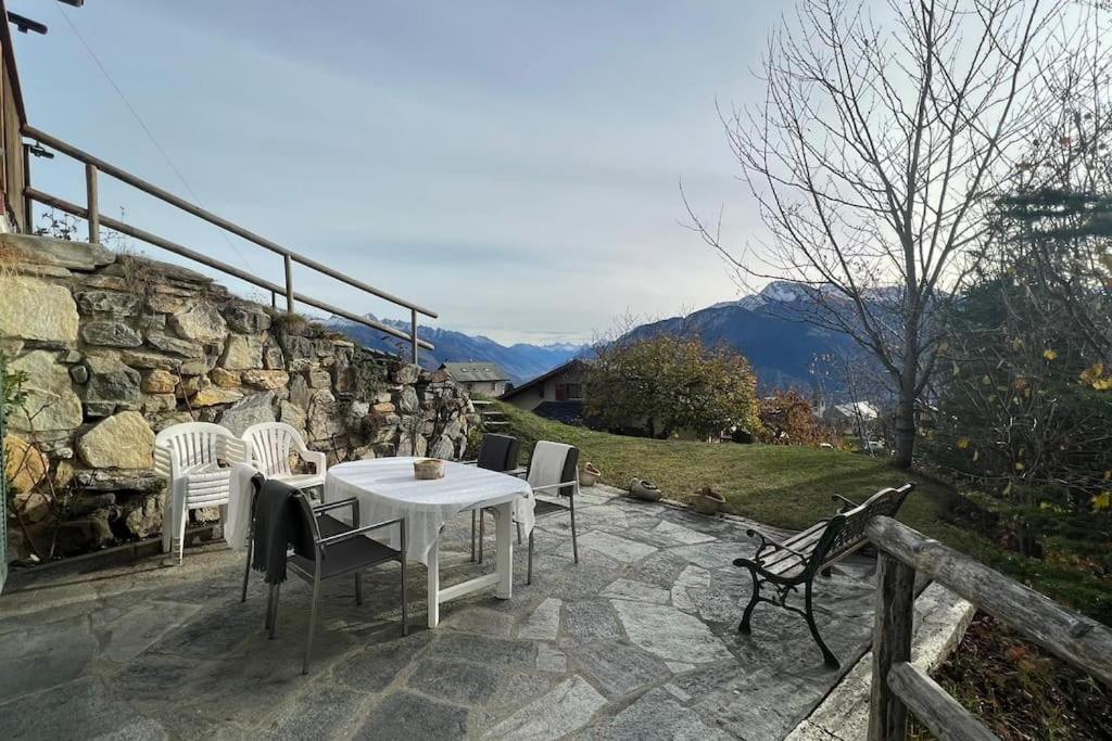 New: Appartement Refait A Neuf Avec Vue! Crans-Montana Buitenkant foto